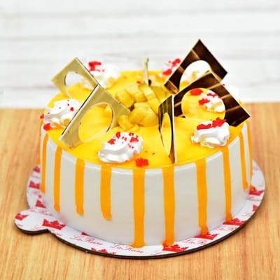 Tempting Mango Cake (Half Kg)