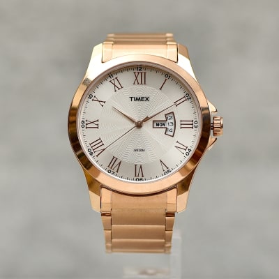 Timex Rosegold Finish Men Watch: Gift/Send Fashion and Lifestyle Gifts  Online L11113716 |