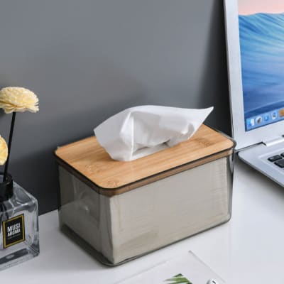 Tissue Box - Pine Wood - Single Piece