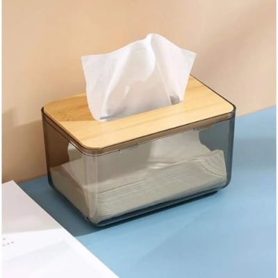 Tissue Box - Pine Wood - Single Piece