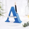 3D Initial And Name Penstand - Blue Online