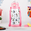 Adorable Dino - Vacuum Bottle - Pink Online