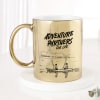 Adventure Partners For Life Personalized Metallic Mug - Gold Online