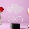 Gift All Hearts Personalized LED Lamp