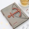 Anchor Of New Beginnings - Personalized Leather Diary Online