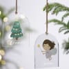 Angelic Charm Personalized Christmas Ornament - Set Of 2 Online