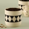 Black Diamonds Ceramic Planter - Without Plant Online