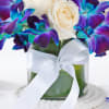 Shop Blend Of Purity Roses And Orchid Arrangement