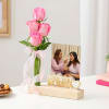 Gift Blooming Love - Personalized Photo Frame For Mom