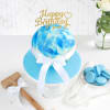 Buy Blue Chocolate Pinata Ball Cake for Birthday (750 Grams)