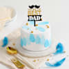 Blue Petals Father's Day Cake (300 Gms)