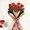 Gift Blushing Blooms Roses Bouquet