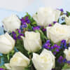 Gift Bouquet of White Roses