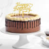 Gift Butter Cream Chocolate Drip Birthday Cake (500 gm)