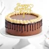 Butter Cream Chocolate Drip Birthday Cake (500 gm) Online