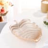 Ceramic Leaf Plate - Rose Gold Online