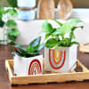 Gift Ceramic Planter for Maa (Set of 2)