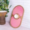 Gift Chip And Dip Platter - Oval - Blush Pink - Single Piece