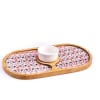 Gift Chip And Dip Platter - Oval - Iris - Single Piece