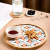 Chip And Dip Platter - Round - Iris - Single Piece Online