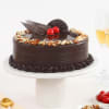 Buy Chocolate Almond Cake (Half Kg)