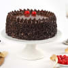 Shop Chocolate Cake with Chocolate Chips & Cherry Toppings (Half Kg)
