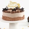 Gift Chocolatey Stars Anniversary Cake (500 Gm)