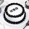 Classic Black And White Cake Online