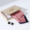 Classic - Cufflinks And Pocket Square Set - Personalized Online