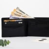 Gift Classy Genuine Leather Wallet - Black