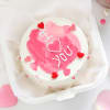 Cupid's Delight Bento Cream Cake (200 Gm) Online