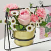 Shop Customized Inspire And Flourish Swinging Metal Planter