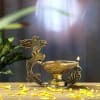 Decorative Oxidized Brass Diya Online