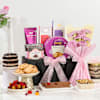 Delightful Snacks And Floral Surprise Hamper