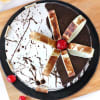 Buy Designer Chocolate Vanilla Cake (Half Kg)