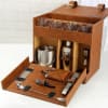 Shop Divinely Deluxe Personalized Portable Bar Set - Tan