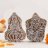 Eco-friendly Wooden Ganesha And Laxmi Ji Online