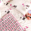 Buy Elephant And Hearts Print Baby Bedding (Set of 4)