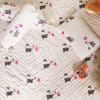 Shop Elephant And Hearts Print Baby Bedding (Set of 4)