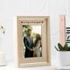 Gift Enchanted Heart Personalized Wooden Rotating Frame