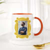 Gift Everything Is Fine Personalized Mug With Orange Handle