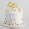 Gift Exotic Pineapple Birthday Cake (600 Gm)