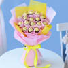 Gift Expressive Pink Chocolate Bouquet