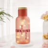 Family Crossword Personalized LED Light Pink Bottle Online