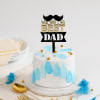 Father's Day Pearls And Petals Mini Cake