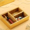 Faux Leather Organizer With Three Compartments Online