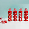 Festive Cheer Sipper Christmas Bottle - Red - Single Piece Online