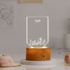 Gift Floral Desire Personalized LED Lamp