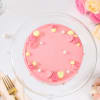 Buy Floral Pink Cream Cake