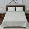 Floral Printed Designer Double Bedsheet with Pillow Covers Online